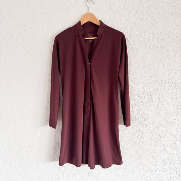 ADAY Something Borrowed Jetset Dress Merlot Red - Picture 3 of 10